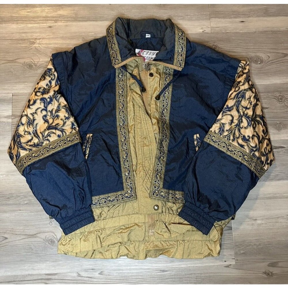 Vintage Active Stuff Womens Zip Up Jacket